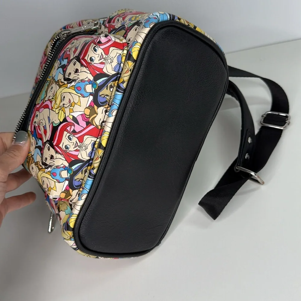 Loungefly Disney RARE Princesses Cinderella, Jasmine, Snow White, Mini Backpack